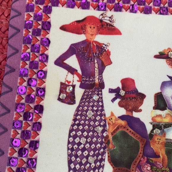 RARE Vintage straw tote bag - Picture 10 of 14